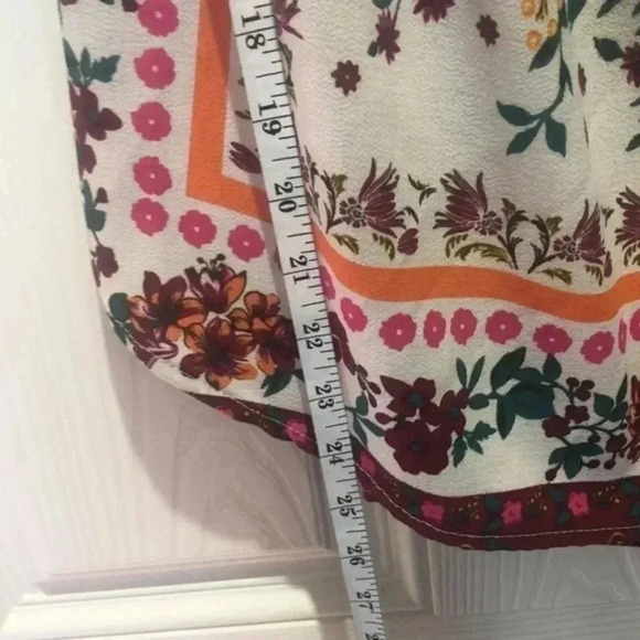 Rue 21 size xl boho style top bright colors - Picture 4 of 6